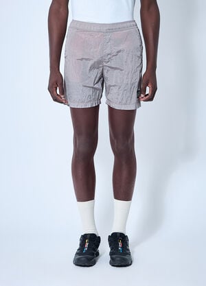 Stone Island Logo Patch Shorts Pink sto0160066