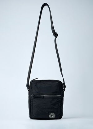 Stone Island Nylon Metal Crossbody Bag Black sto0162053