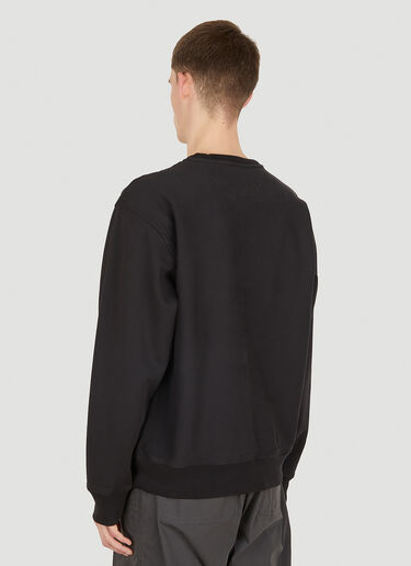 Stüssy 徽标刺绣运动衫 黑 sts0149005