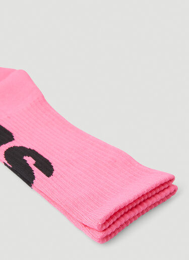 Big Helvetica Socks Stüssy Big Helvetica Socks Pink sts0152035