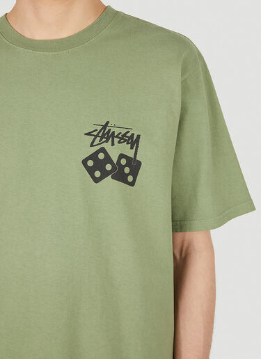 Dice T-Shirt Stüssy Dice T-Shirt Khaki sts0152042