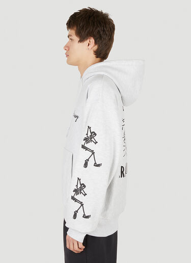 Paradise Lost Hooded Sweatshirt Stüssy Paradise Lost Hooded Sweatshirt Light Grey sts0152047