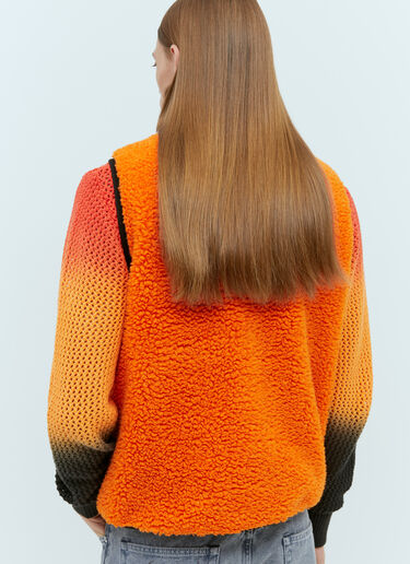 Sherpa Reversible Vest Stüssy Sherpa Reversible Vest Orange sts0153002