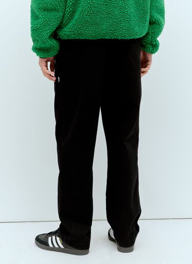 Stüssy ブラッシュドビーチパンツ  ブラック sts0153009