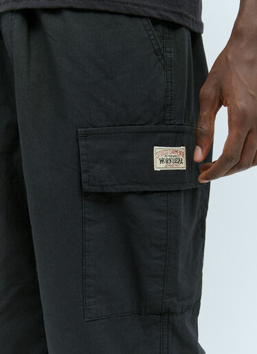 Stüssy Ripstop Cargo Beach Pants Black sts0154012