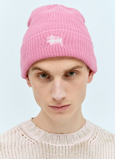 Basic Cuff Beanie Hat Stüssy Basic Cuff Beanie Hat Pink sts0154017