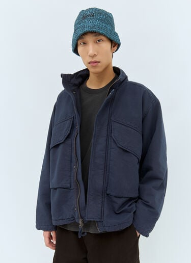 夹花纱线针织渔夫帽 Stüssy 夹花纱线针织渔夫帽 蓝色 sts0158019