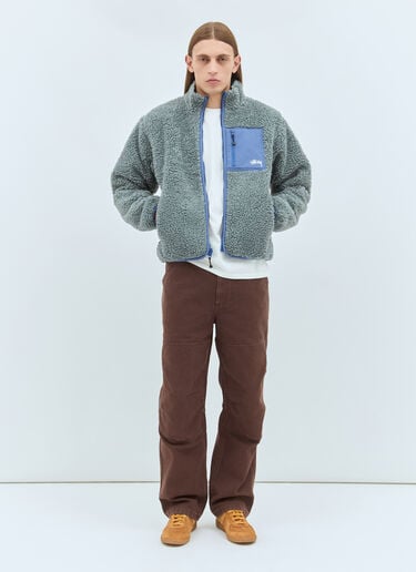 Sherpa Reversible Jacket Stüssy Sherpa Reversible Jacket Grey sts0159008
