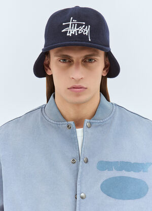 Stüssy Ear Flap Wool Crown Cap Navy sts0159018
