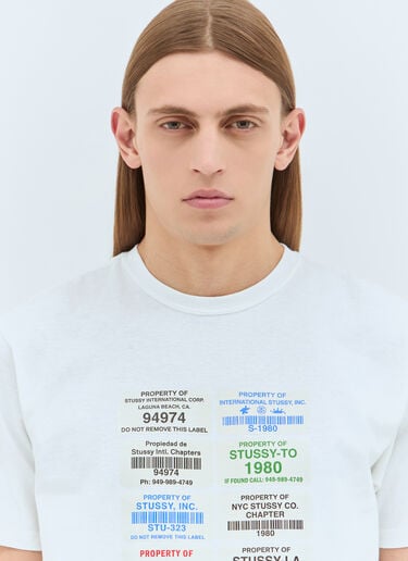 条码 T 恤 Stüssy 条码 T 恤 白色 sts0159019