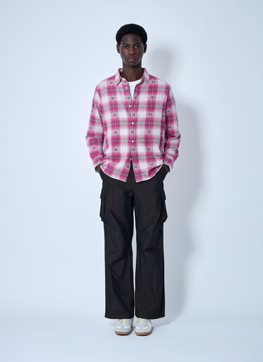 Motif Plaid Shirt Stüssy Motif Plaid Shirt Pink sts0160005