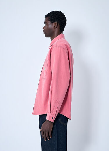 Stüssy 重磅水洗帆布衬衫  玫瑰红 sts0160006