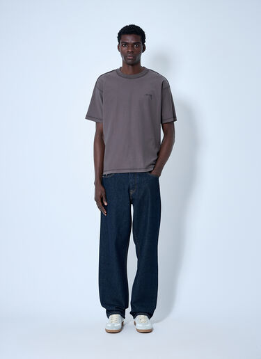 Stüssy 徽标图案 T 恤 黑色 sts0160007
