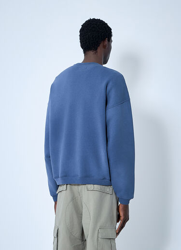 Logo Motif Sweatshirt Stüssy Logo Motif Sweatshirt Blue sts0160009