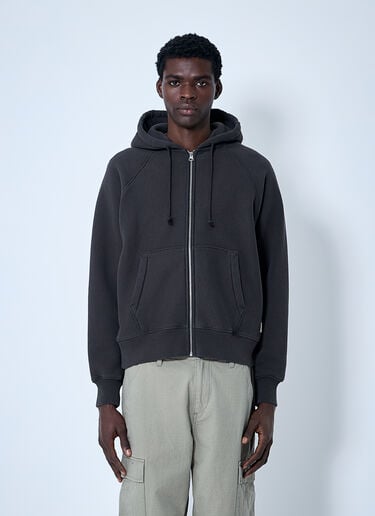 Stüssy 집업 후드티셔츠  블랙 sts0160011
