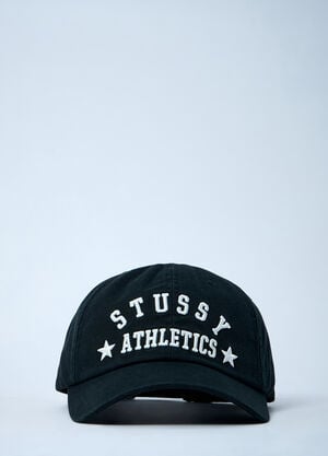 Stüssy Logo Motif Baseball Cap Black sts0161013