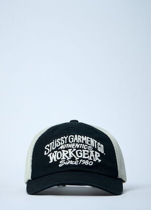 Stüssy Logo Motif Baseball Cap Black sts0161014