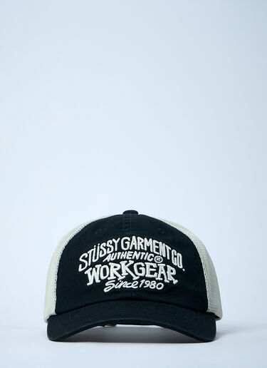 ロゴモチーフベースボールキャップ Stüssy ロゴモチーフベースボールキャップ ブラック sts0161014