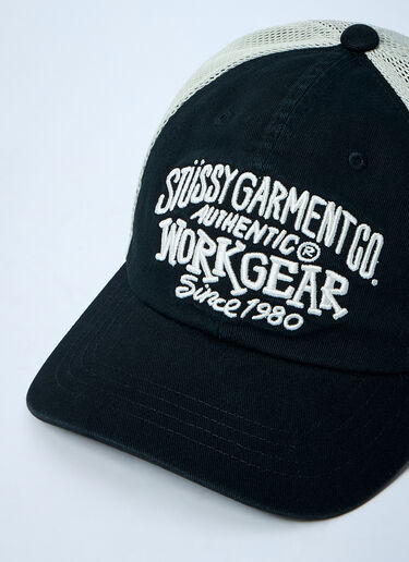 ロゴモチーフベースボールキャップ Stüssy ロゴモチーフベースボールキャップ ブラック sts0161014