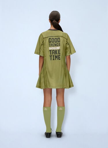 Jersey Tee Dress Stine Goya x Umbro Jersey Tee Dress Green stu0261002