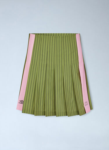 Windbreaker Pleated Skirt Stine Goya x Umbro Windbreaker Pleated Skirt Green stu0261005