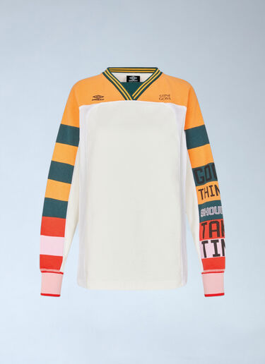 Stine Goya x Umbro Contrast Panel Sweatshirt White stu0261007