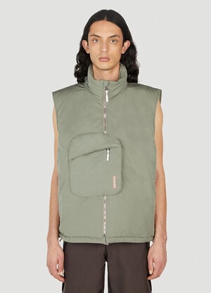 Saintwoods Insulated Gilet Jacket Khaki swo0151019