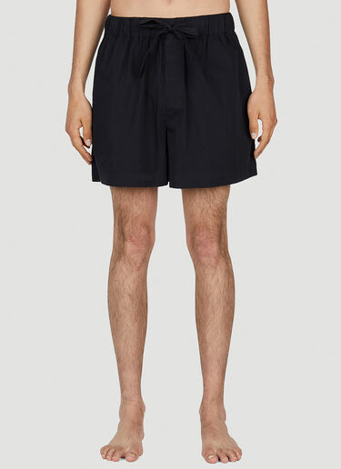 Drawstring Sleep Shorts Tekla Drawstring Sleep Shorts Black tek0353015
