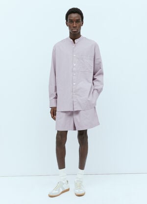 Tekla X Birkenstock 立领衬衫 紫色 tek0355004