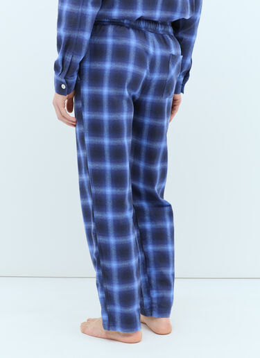 Plaid Pyjama Pants Tekla Plaid Pyjama Pants Blue tek0355009
