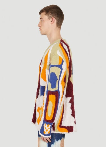 Berber Cardigan The Elder Statesman Berber Cardigan Orange tes0150006
