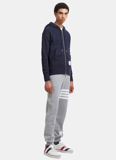 4 Bar Jersey Track Pants Thom Browne 4 Bar Jersey Track Pants Light Grey thb0125022