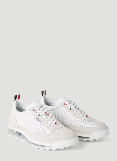 Tech Runner Sneakers Thom Browne Tech Runner Sneakers White thb0151043