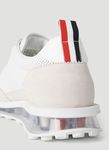 Tech Runner Sneakers Thom Browne Tech Runner Sneakers White thb0151043