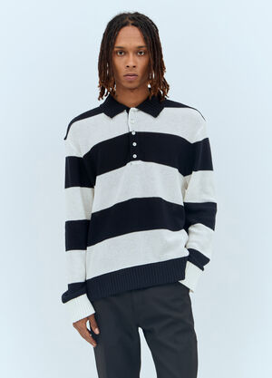 Thom Browne Rugby Polo Shirt Navy thb0156001