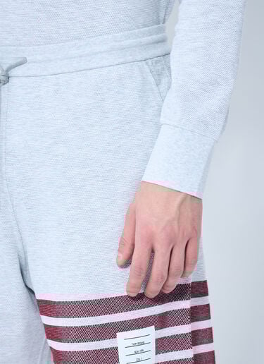 Thom Browne 四杠棉质短裤 灰色 thb0158003