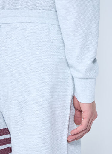 Thom Browne 四杠棉质短裤 灰色 thb0158003