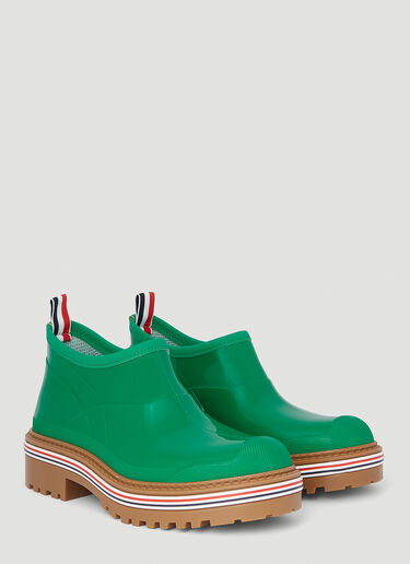 Thom Browne Garden Ankle Boots Green thb0251007