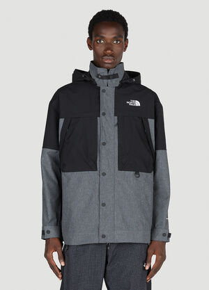 The North Face Black Series Logo Print Hooded Jacket Black thn0152003