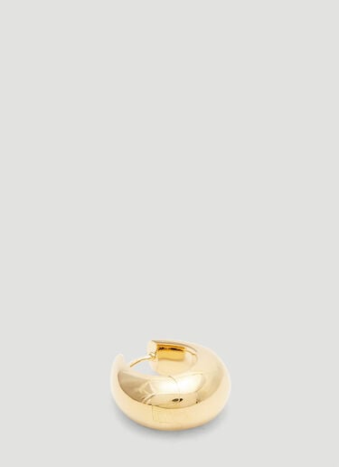 Ice Hoop Small Earrings Tom Wood Ice Hoop Small Earrings Gold tmw0243014