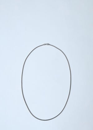 Tom Wood Curb Chain M Silver tmw0359006