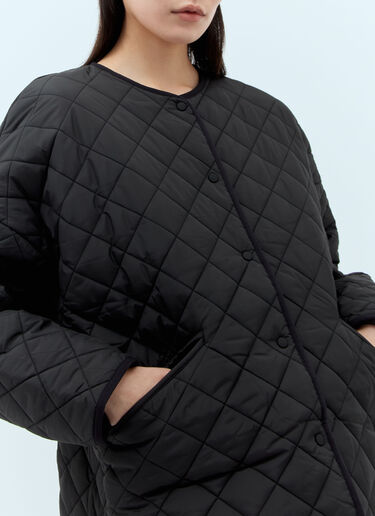 TOTEME Quilted Jacket Black tot0251002
