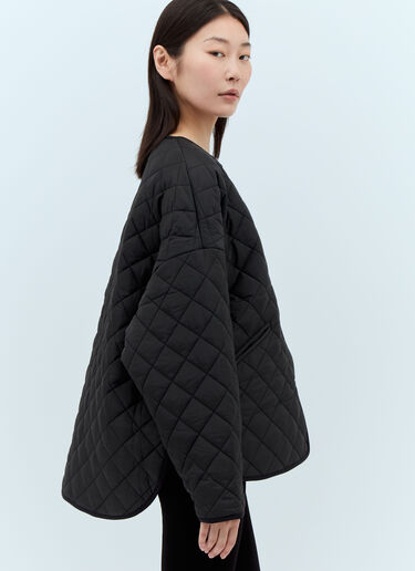 TOTEME Quilted Jacket Black tot0251002