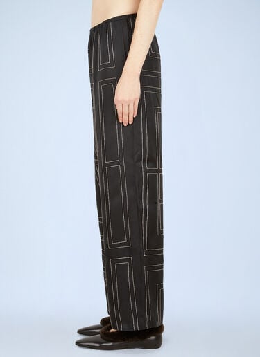 Monogram Pants TOTEME Monogram Pants Black tot0251009