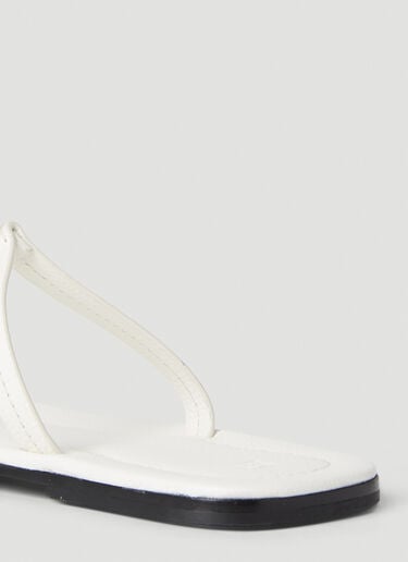 T-Strap Sandals TOTEME T-Strap Sandals White tot0252019