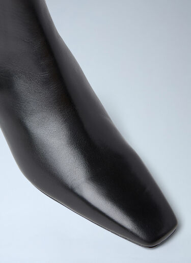 The Mid Heel Boots TOTEME The Mid Heel Boots Black tot0253003