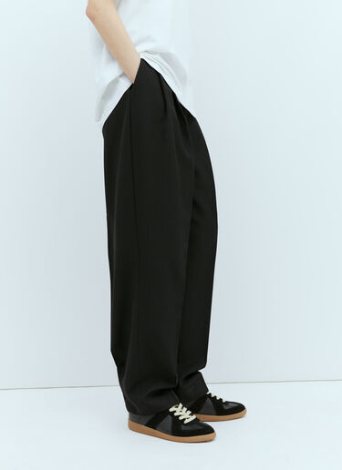 Double-Pleated Tailored Pants TOTEME Double-Pleated Tailored Pants Black tot0255012