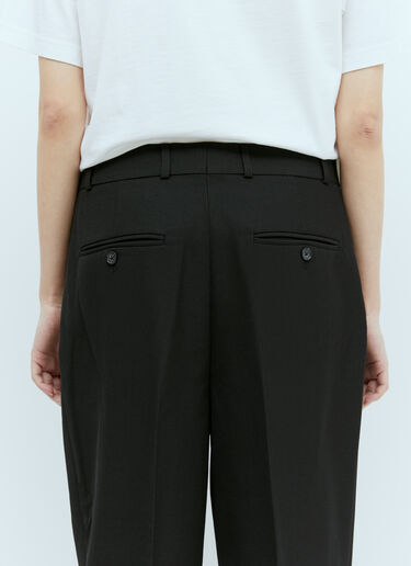 Double-Pleated Tailored Pants TOTEME Double-Pleated Tailored Pants Black tot0255012