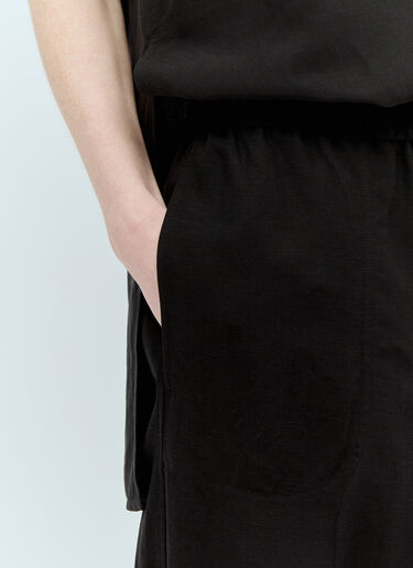 Fluid Drawstring Pants TOTEME Fluid Drawstring Pants Black tot0256008
