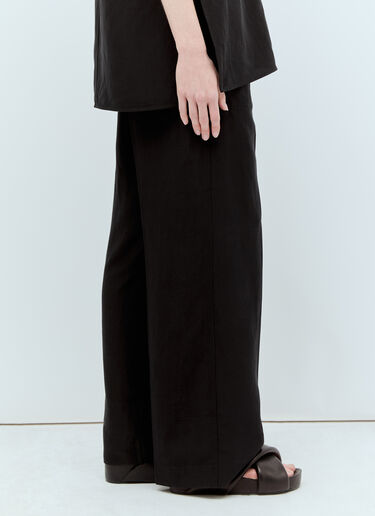 Fluid Drawstring Pants TOTEME Fluid Drawstring Pants Black tot0256008